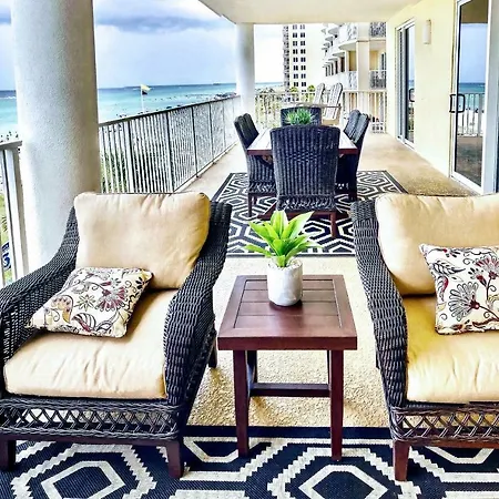 Barefoot Bliss - Beachfront Condo - Sleeps 12 Panama City Beach Exterior photo